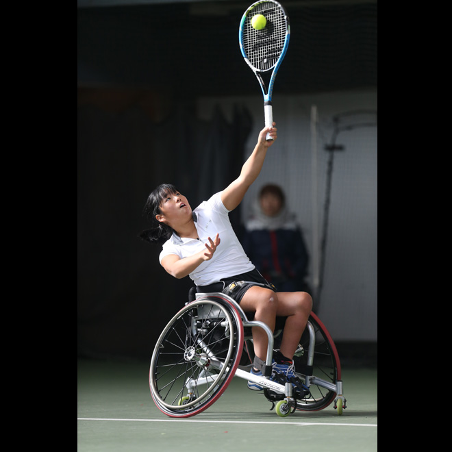 第23回 NEC全日本選抜車いすテニス選手権大会　　　　写真／阿部謙一郎