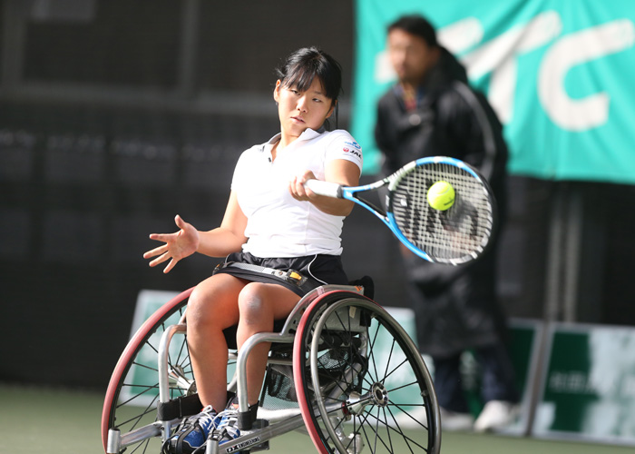 第23回 NEC全日本選抜車いすテニス選手権大会　　　　写真／阿部謙一郎