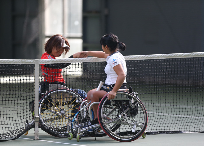 第23回 NEC全日本選抜車いすテニス選手権大会　　　　写真／阿部謙一郎