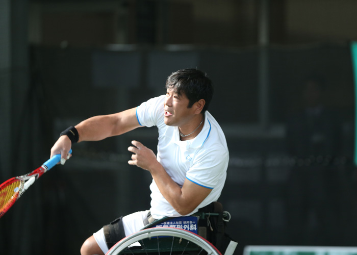 第23回 NEC全日本選抜車いすテニス選手権大会　　　　写真／阿部謙一郎