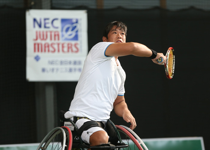 第23回 NEC全日本選抜車いすテニス選手権大会　　　　写真／阿部謙一郎