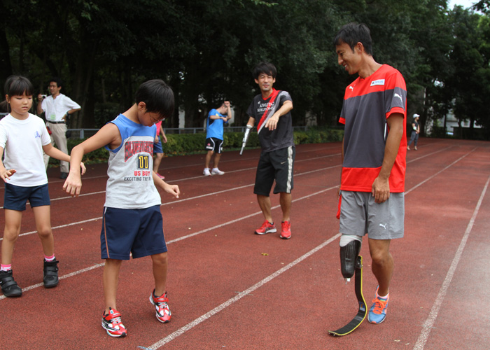 めざせパラリンピック！可能性にチャレンジ2014　　　　写真／阿部謙一郎