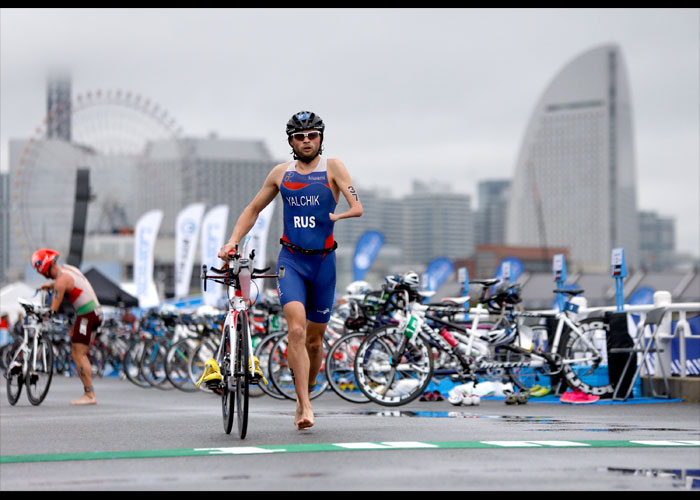 ITU世界パラトライアスロン横浜大会　　　　写真／竹見脩吾