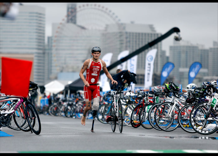 ITU世界パラトライアスロン横浜大会　　　　写真／竹見脩吾