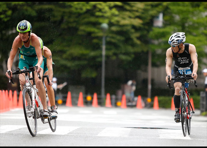 ITU世界パラトライアスロン横浜大会　　　　写真／竹見脩吾