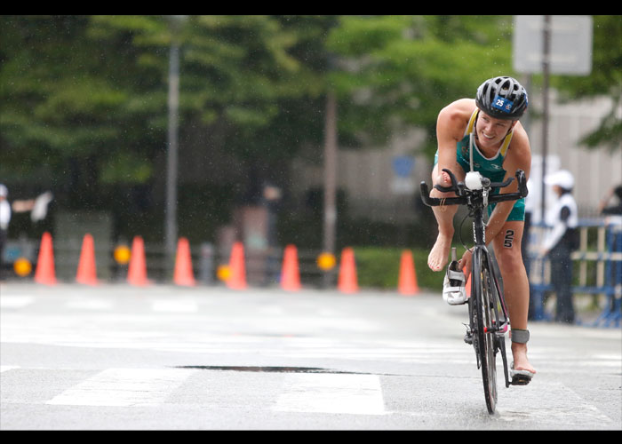 ITU世界パラトライアスロン横浜大会　　　　写真／竹見脩吾