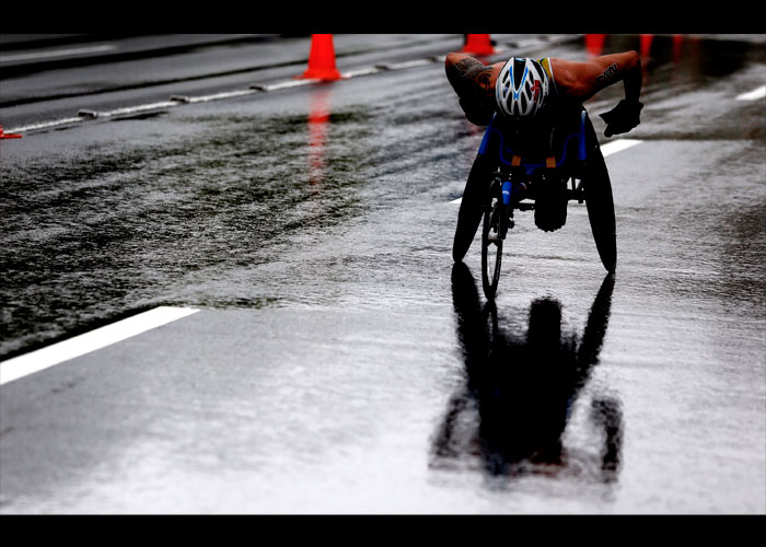 ITU世界パラトライアスロン横浜大会　　　　写真／竹見脩吾