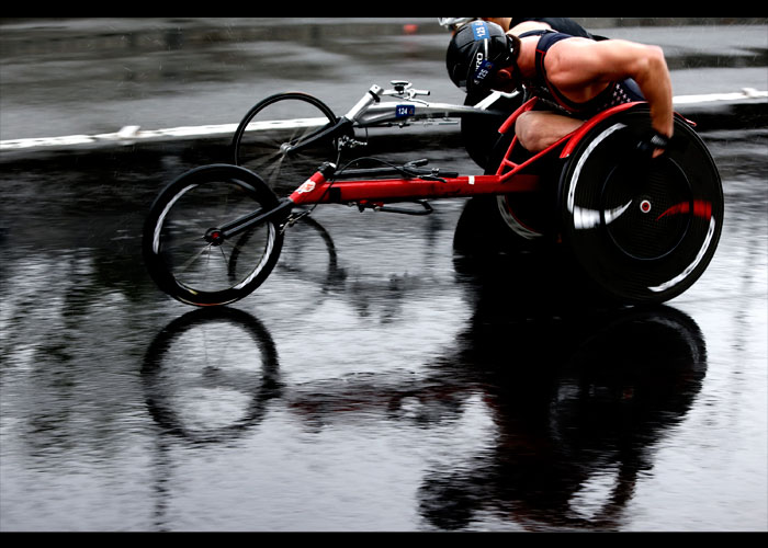 ITU世界パラトライアスロン横浜大会　　　　写真／竹見脩吾