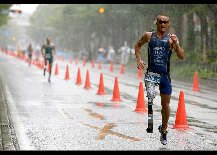 ITU世界パラトライアスロン横浜大会　　　　写真／竹見脩吾