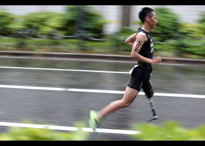 ITU世界パラトライアスロン横浜大会　　　　写真／竹見脩吾