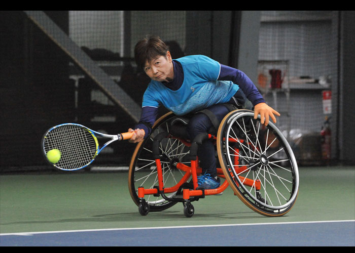 第28回 三井不動産 全日本選抜車いすテニスマスターズ　　　　写真／八木敏久