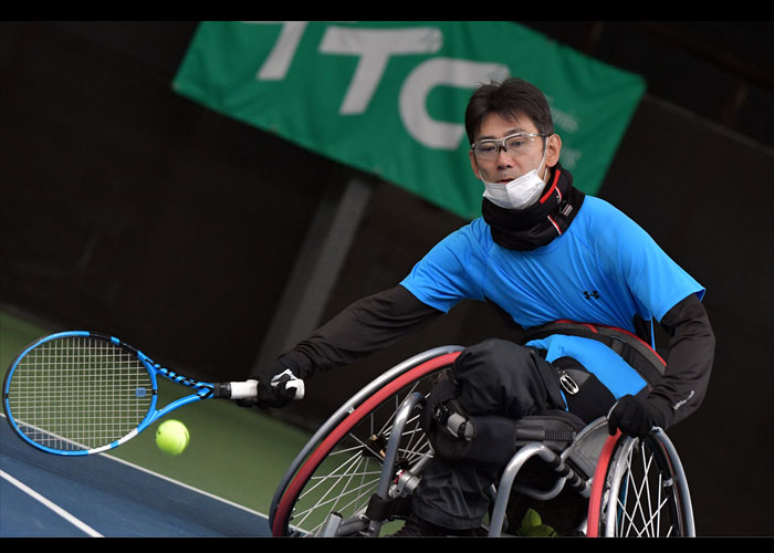 第28回 三井不動産 全日本選抜車いすテニスマスターズ　　　　写真／八木敏久