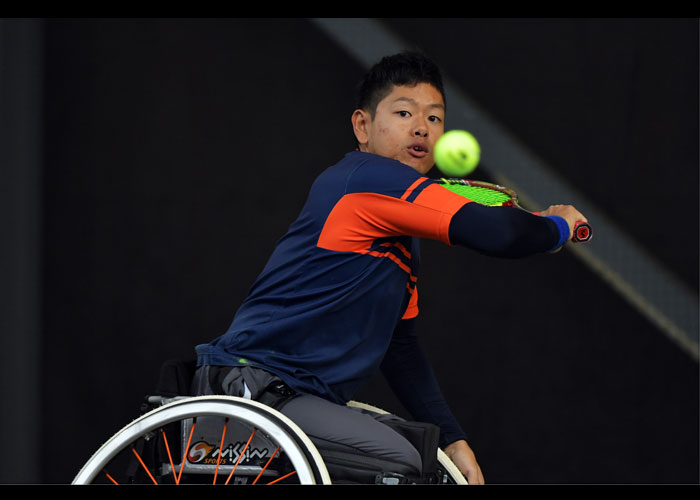 第28回 三井不動産 全日本選抜車いすテニスマスターズ　　　　写真／八木敏久