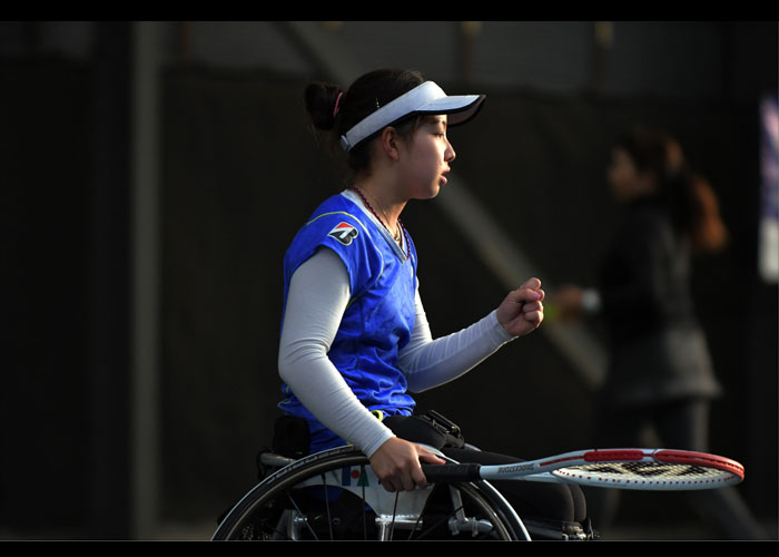 第28回 三井不動産 全日本選抜車いすテニスマスターズ　　　　写真／八木敏久