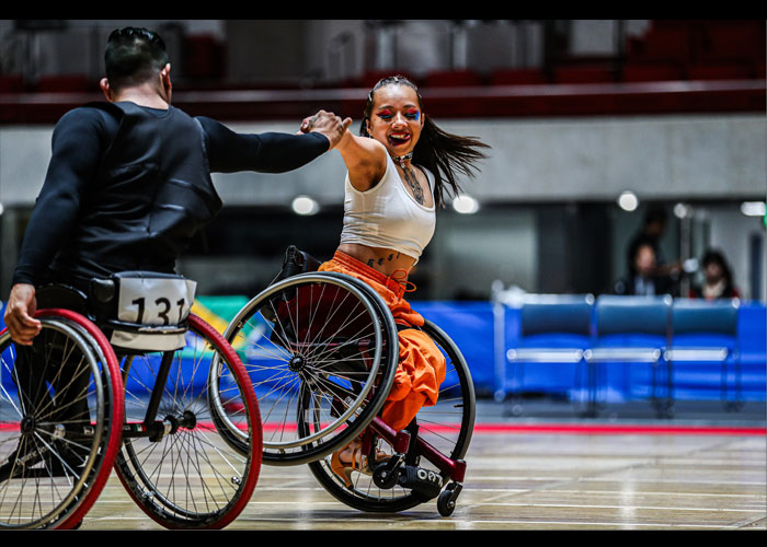 東京2023パラダンススポーツ国際大会　　　　写真／竹見脩吾