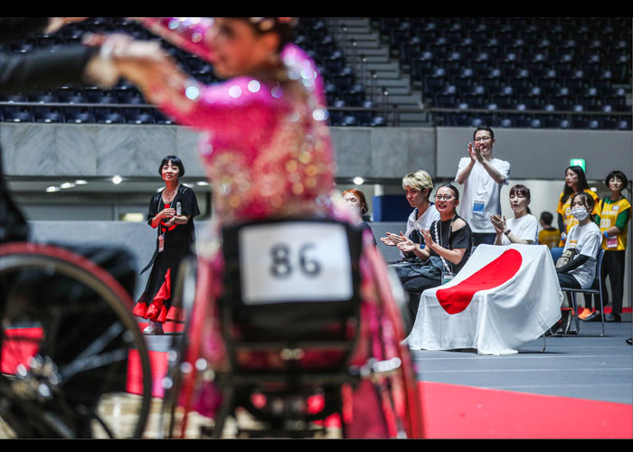 東京2023パラダンススポーツ国際大会　　　　写真／竹見脩吾