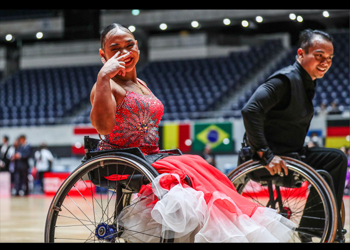 東京2023パラダンススポーツ国際大会　　　　写真／竹見脩吾