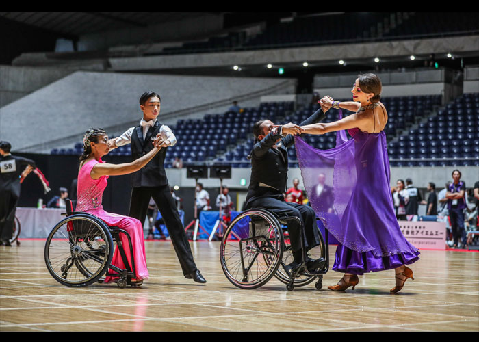 東京2023パラダンススポーツ国際大会　　　　写真／竹見脩吾