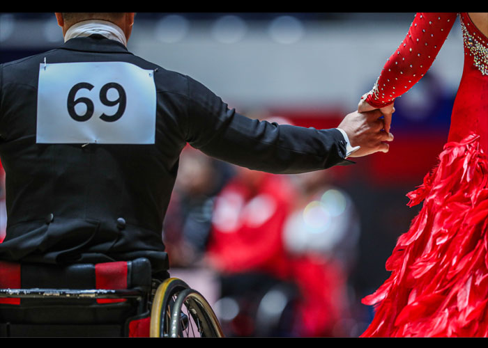 東京2023パラダンススポーツ国際大会　　　　写真／竹見脩吾