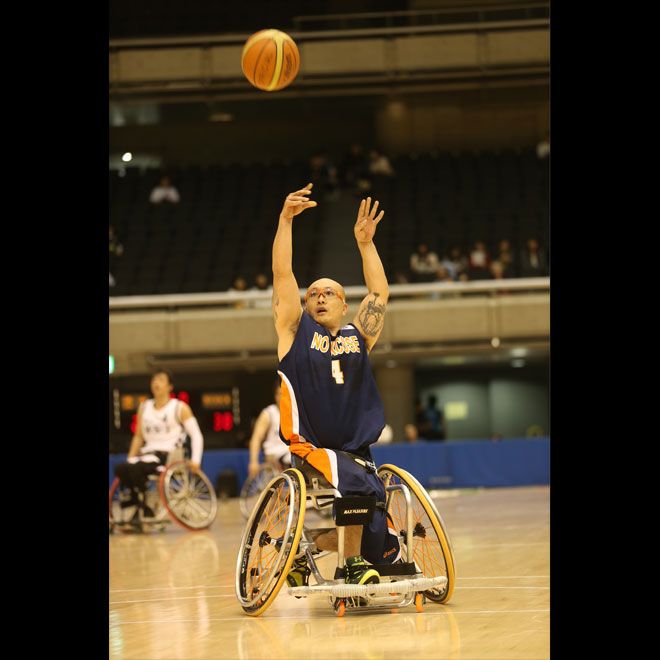 第42回日本車椅子バスケットボール選手権　　　　写真／阿部謙一郎