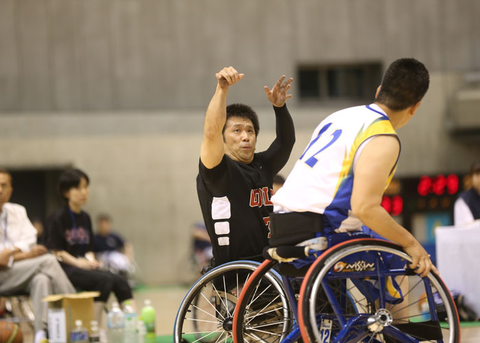 第42回日本車椅子バスケットボール選手権　　　　写真／阿部謙一郎