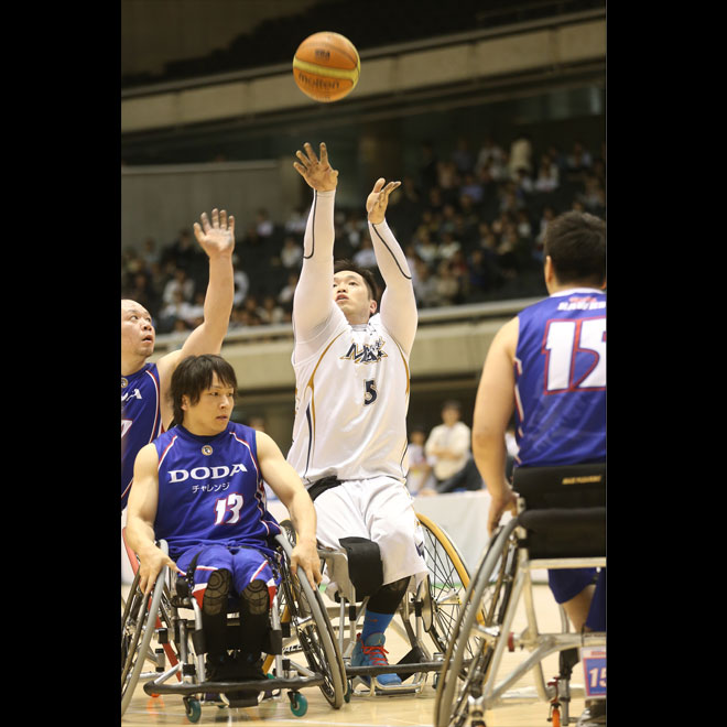 第42回日本車椅子バスケットボール選手権　　　　写真／阿部謙一郎