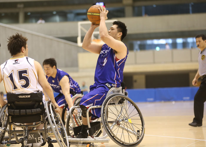 第42回日本車椅子バスケットボール選手権　　　　写真／阿部謙一郎