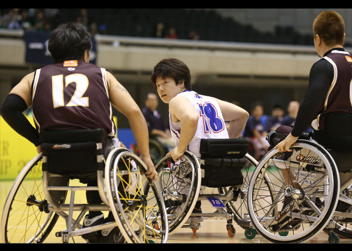 第43回日本車椅子バスケットボール選手権大会　　　　写真／阿部謙一郎