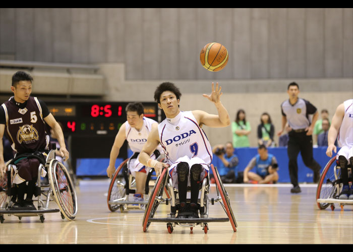 第43回日本車椅子バスケットボール選手権大会　　　　写真／阿部謙一郎