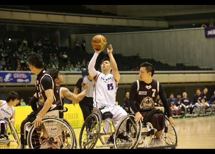 第43回日本車椅子バスケットボール選手権大会　　　　写真／阿部謙一郎