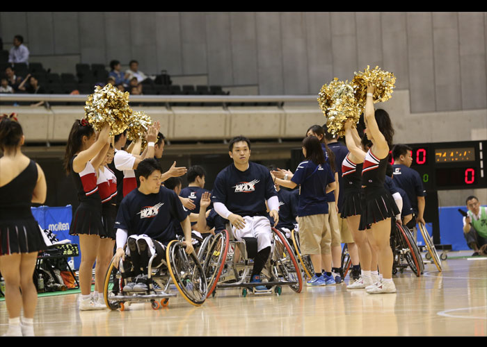 第43回日本車椅子バスケットボール選手権大会　　　　写真／阿部謙一郎