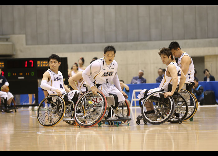 第43回日本車椅子バスケットボール選手権大会　　　　写真／阿部謙一郎