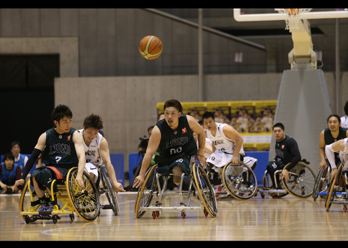 第43回日本車椅子バスケットボール選手権大会　　　　写真／阿部謙一郎