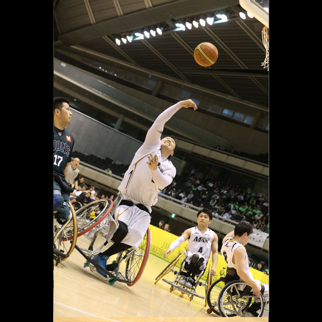 第43回日本車椅子バスケットボール選手権大会　　　　写真／阿部謙一郎