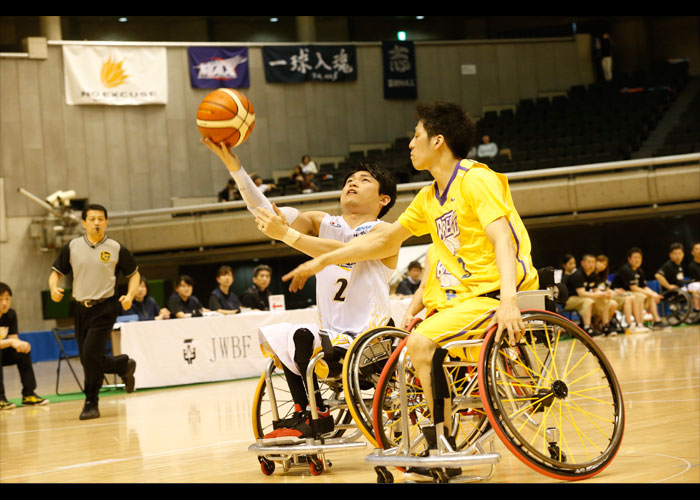 第44回日本車椅子バスケットボール選手権大会　　　　写真／阿部謙一郎