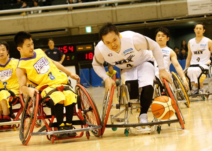 第44回日本車椅子バスケットボール選手権大会　　　　写真／阿部謙一郎