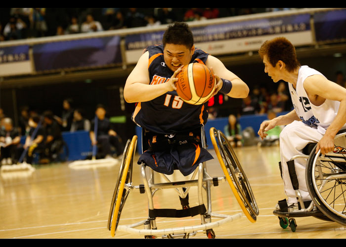 第44回日本車椅子バスケットボール選手権大会　　　　写真／阿部謙一郎