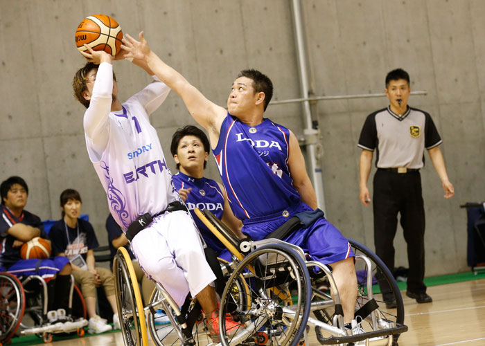 第44回日本車椅子バスケットボール選手権大会　　　　写真／阿部謙一郎