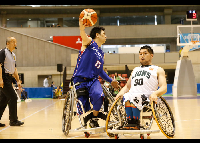 第44回日本車椅子バスケットボール選手権大会　　　　写真／阿部謙一郎