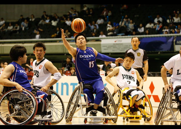 第44回日本車椅子バスケットボール選手権大会　　　　写真／阿部謙一郎