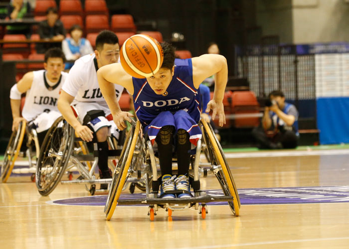 第44回日本車椅子バスケットボール選手権大会　　　　写真／阿部謙一郎