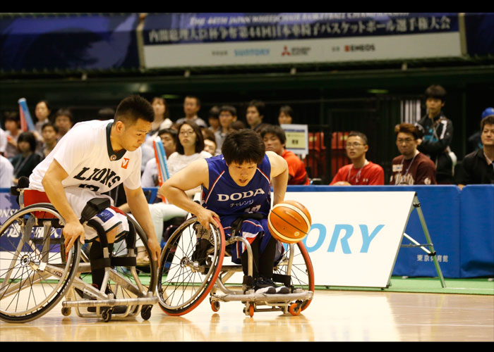 第44回日本車椅子バスケットボール選手権大会　　　　写真／阿部謙一郎