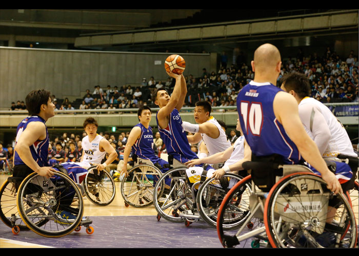 第44回日本車椅子バスケットボール選手権大会　　　　写真／阿部謙一郎