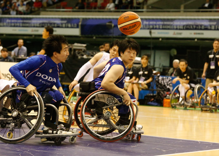 第44回日本車椅子バスケットボール選手権大会　　　　写真／阿部謙一郎