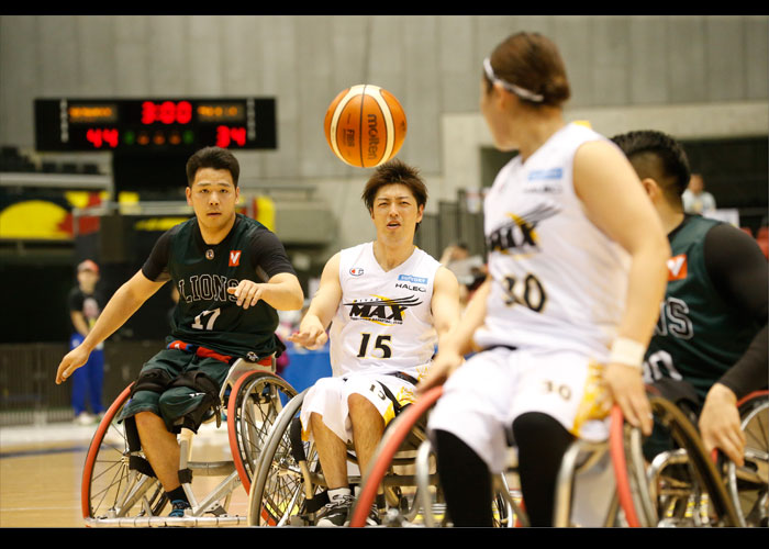 第45回記念日本車椅子バスケットボール選手権大会　　　　写真／阿部謙一郎