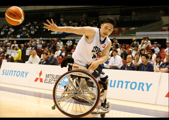 第45回記念日本車椅子バスケットボール選手権大会　　　　写真／阿部謙一郎