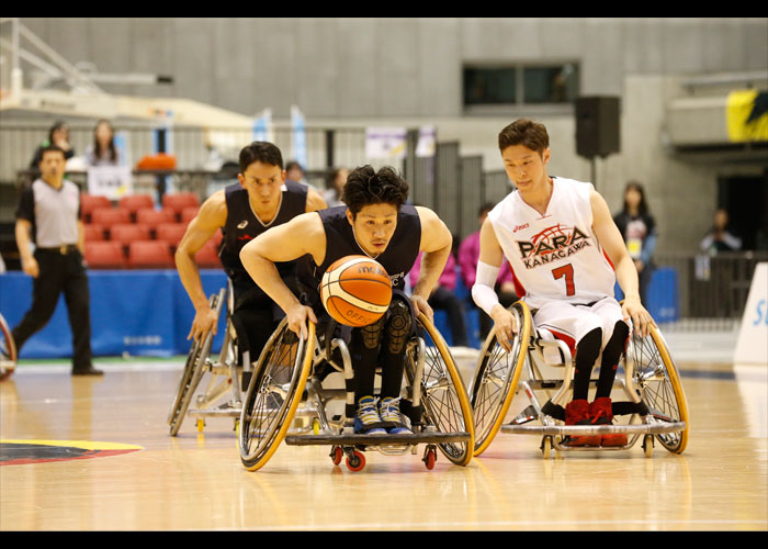 第45回記念日本車椅子バスケットボール選手権大会　　　　写真／阿部謙一郎