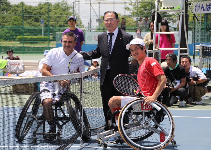 車いすテニス      JAPAN OPEN 2014      国枝慎吾　ステファン・ウデ