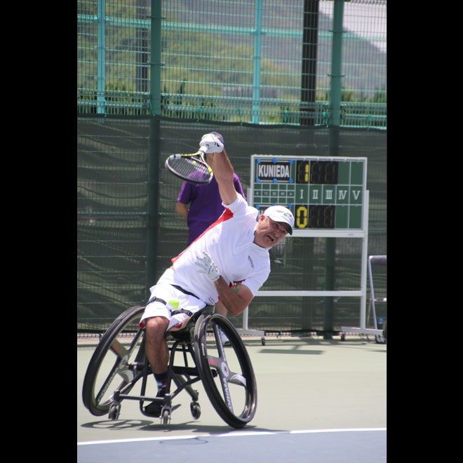 車いすテニス      JAPAN OPEN 2014      ステファン・ウデ