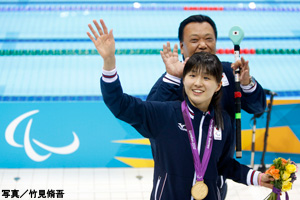 写真：秋山里奈選手